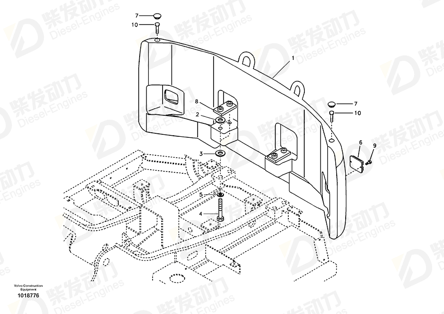 VOLVO Plug 14509666 Drawing