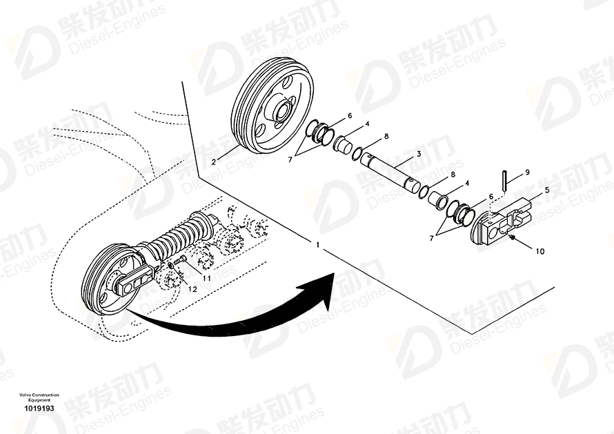 VOLVO Shell 14534210 Drawing