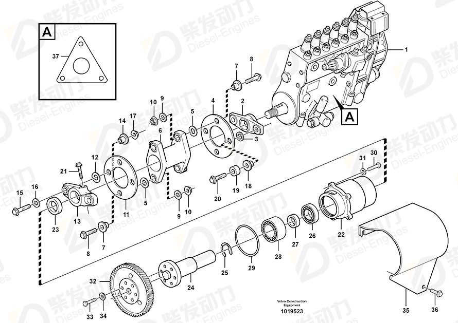 VOLVO Washer 479399 Drawing
