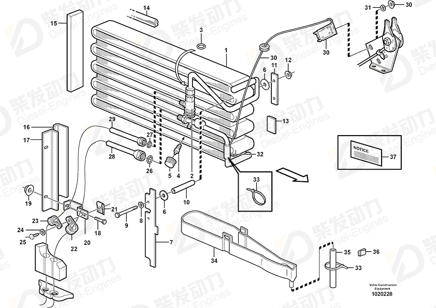 VOLVO Expanding nut 930760 Drawing