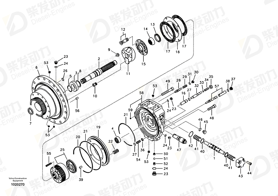 VOLVO Screw SA7242-10750 Drawing