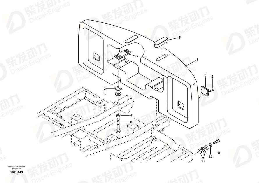 VOLVO Bolt 14579562 Drawing