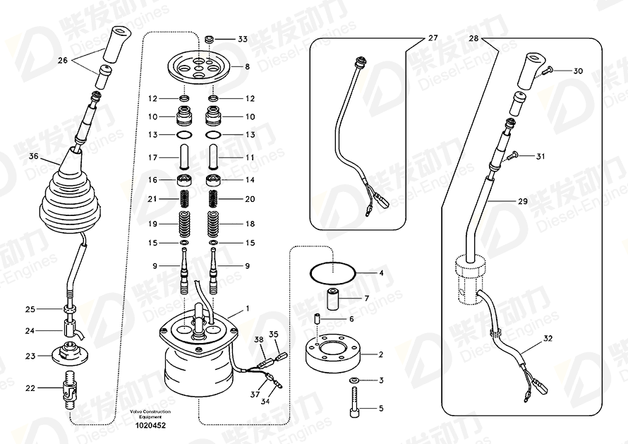 VOLVO Spring SA8230-36780 Drawing