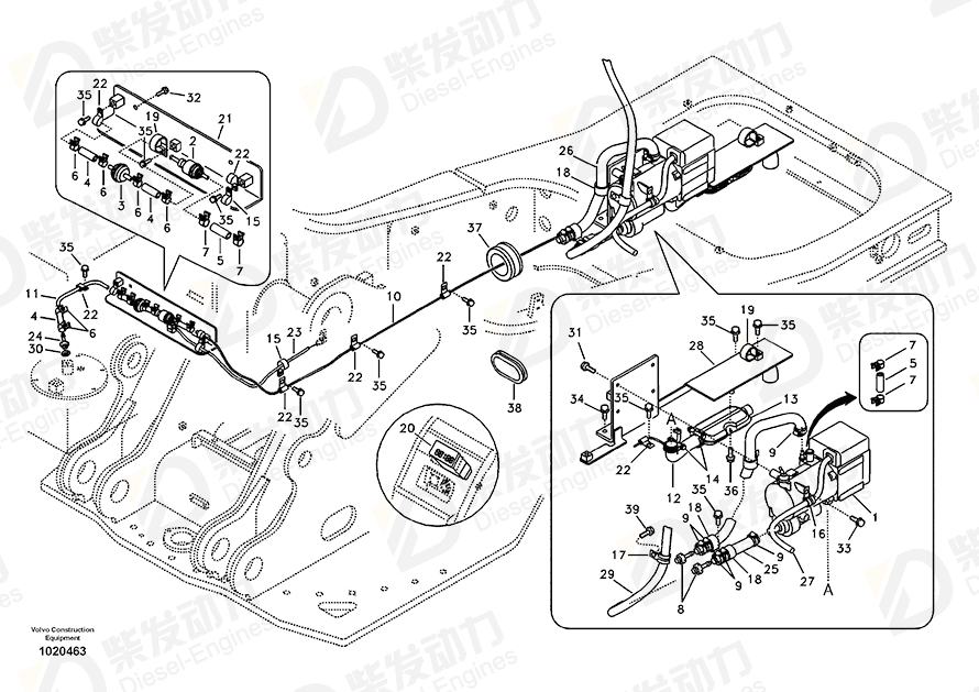 VOLVO Clip 14509265 Drawing