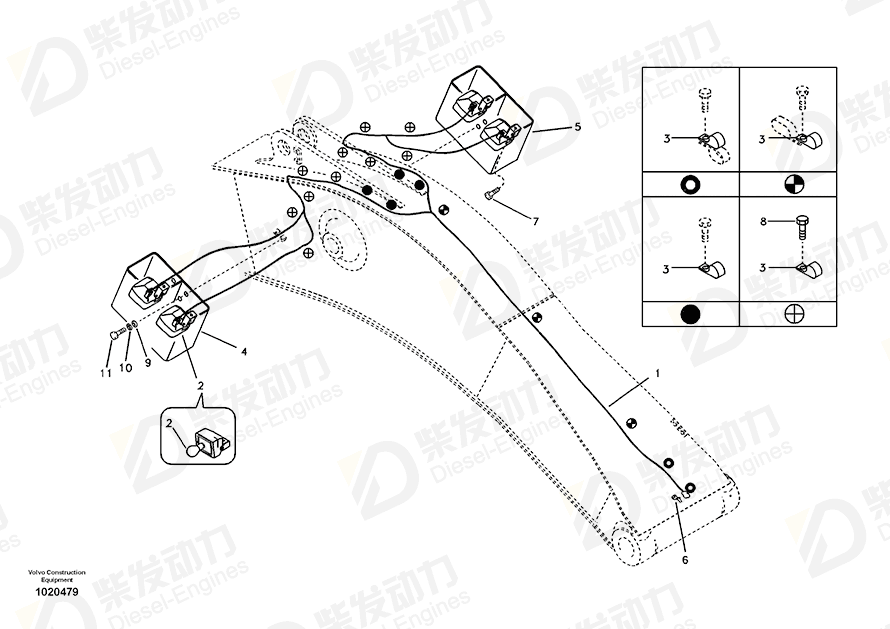 VOLVO Wire harness 14531258 Drawing VOLVO Wire harness 14531258 Drawing