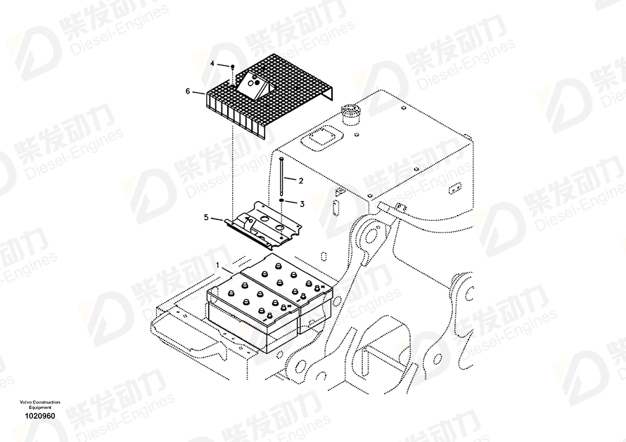 VOLVO Bolt 14531356 Drawing