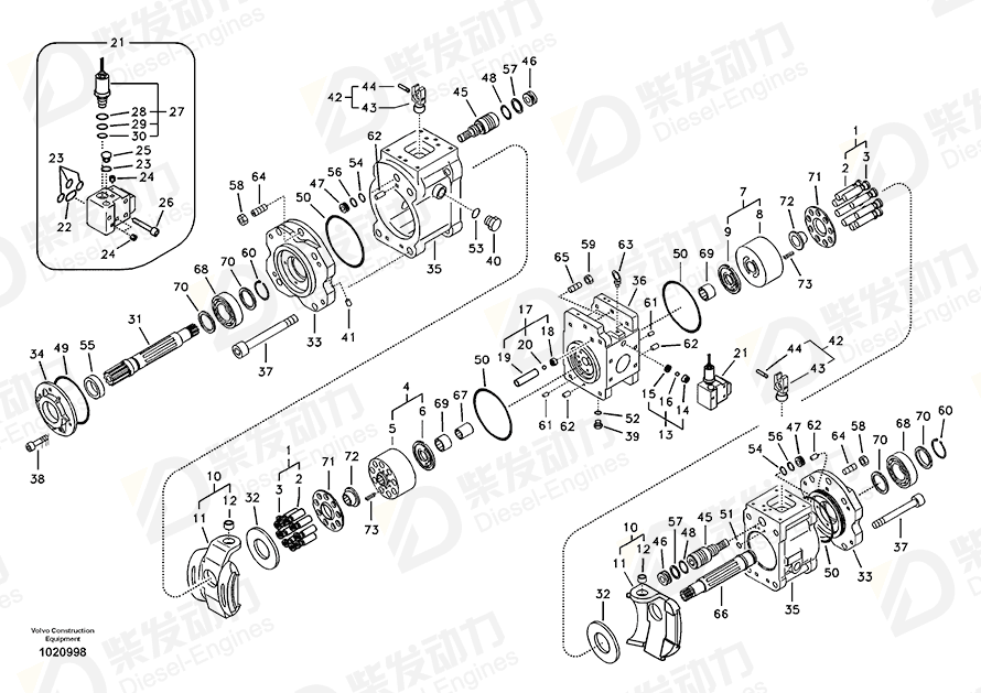 VOLVO Cover 14541861 Drawing