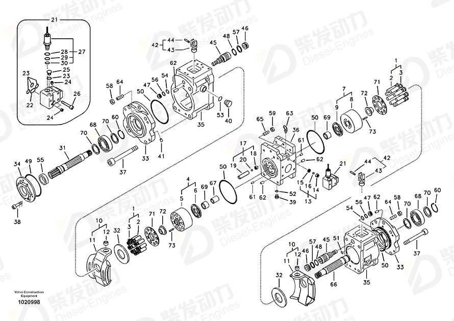 VOLVO Spring 14541864 Drawing