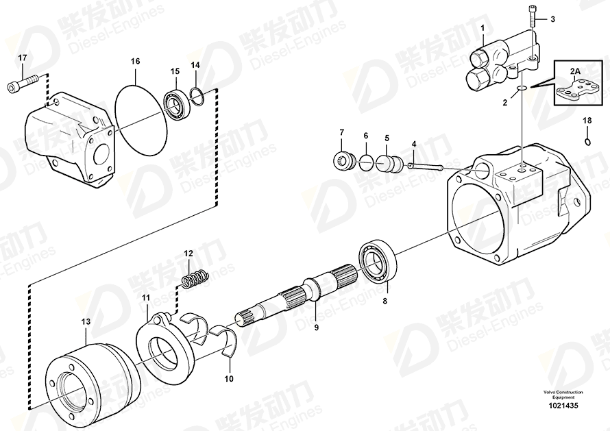 VOLVO Control valve 11708086 Drawing VOLVO Control valve 11708086 Drawing