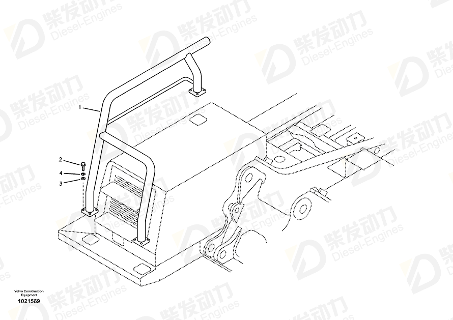 VOLVO Protection 14541648 Drawing VOLVO Protection 14541648 Drawing