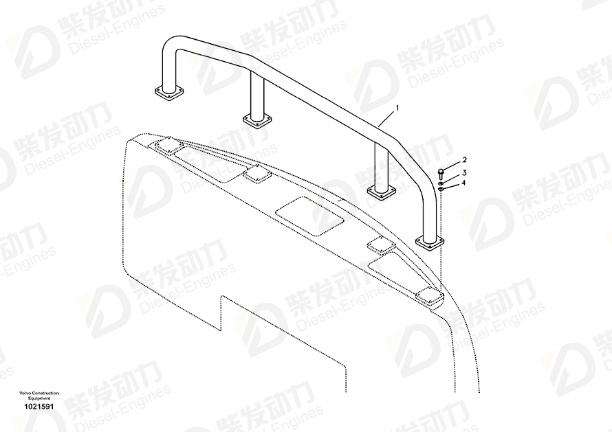 VOLVO Protection 14542292 Drawing VOLVO Protection 14542292 Drawing