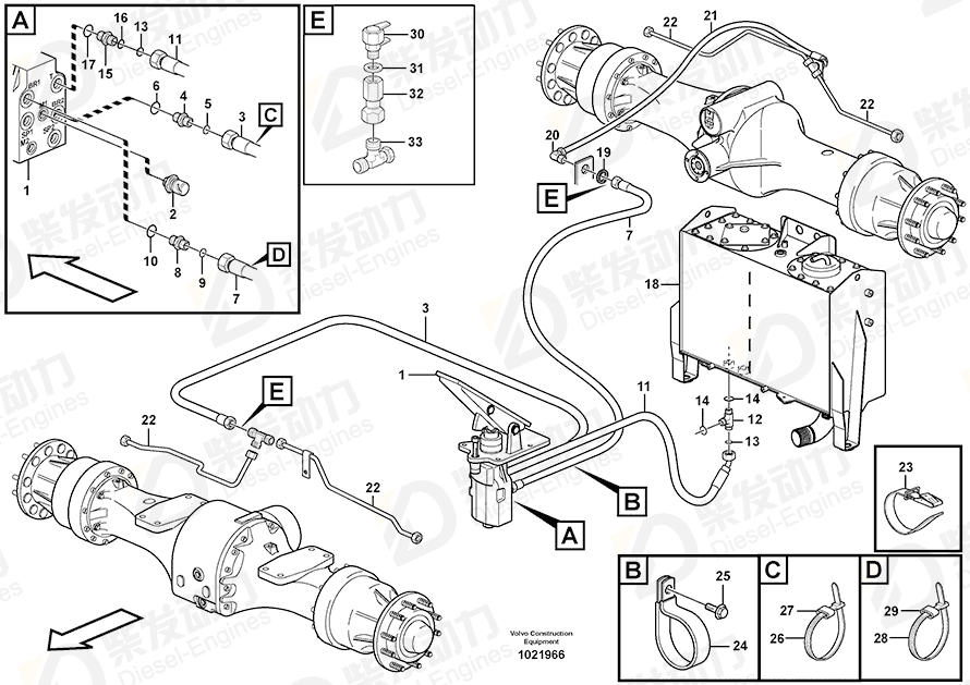 VOLVO Elbow nipple 935427 Drawing