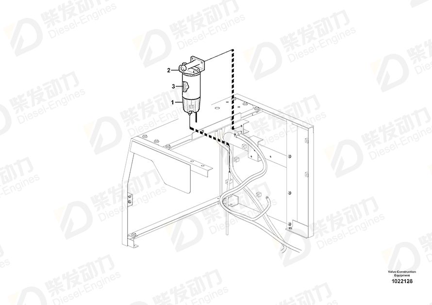 VOLVO Filter 8159975 Drawing