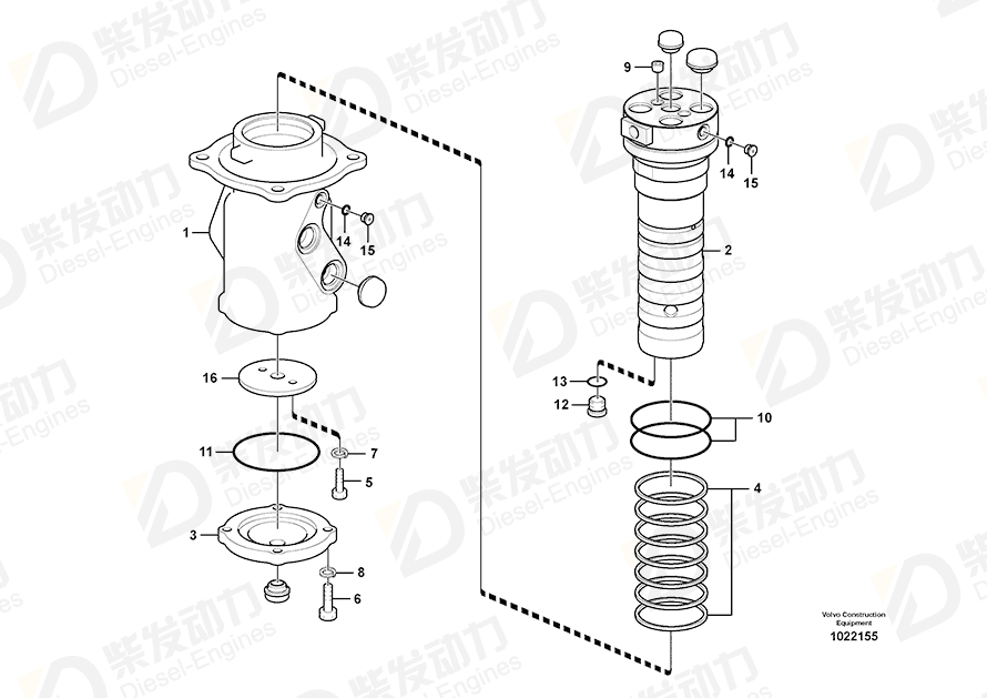 VOLVO Cover 14535761 Drawing