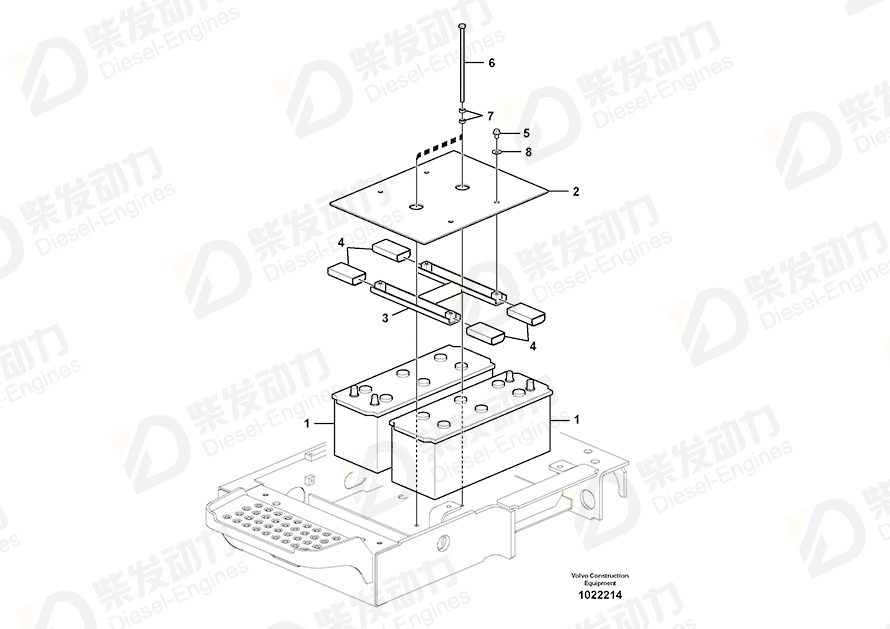 VOLVO Spacer washer 949869 Drawing VOLVO Spacer washer 949869 Drawing