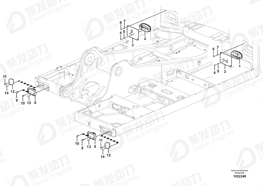 VOLVO Cross recessed screw 956079 Drawing VOLVO Cross recessed screw 956079 Drawing
