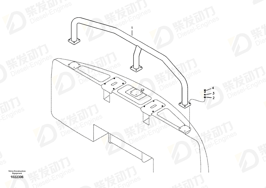 VOLVO Protection 14551606 Drawing VOLVO Protection 14551606 Drawing