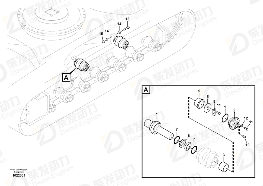 VOLVO Ring 14532313 Drawing