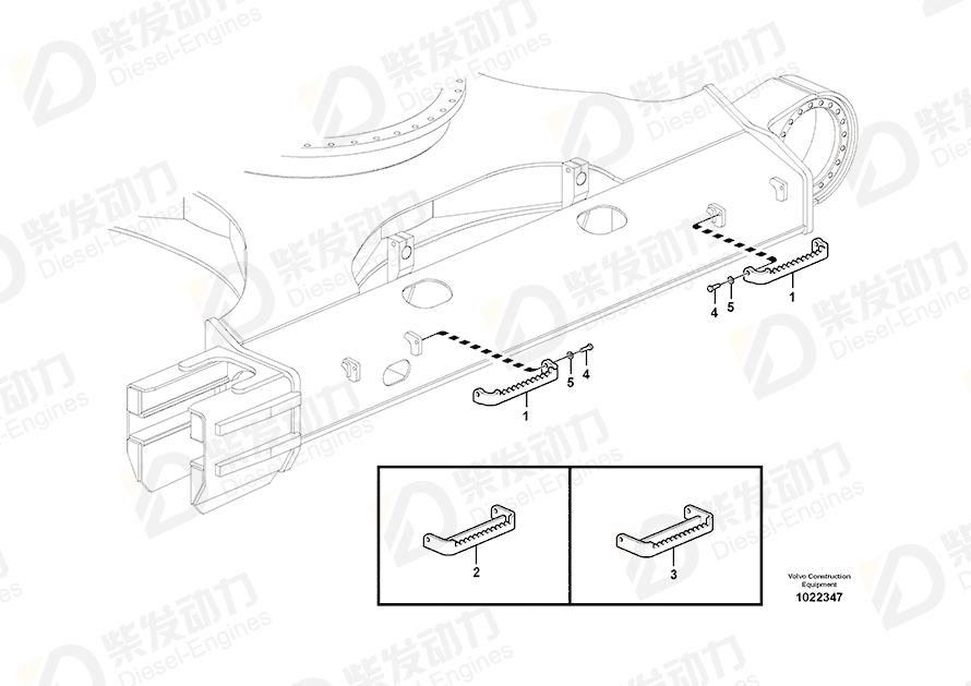 VOLVO Step 14515579 Drawing