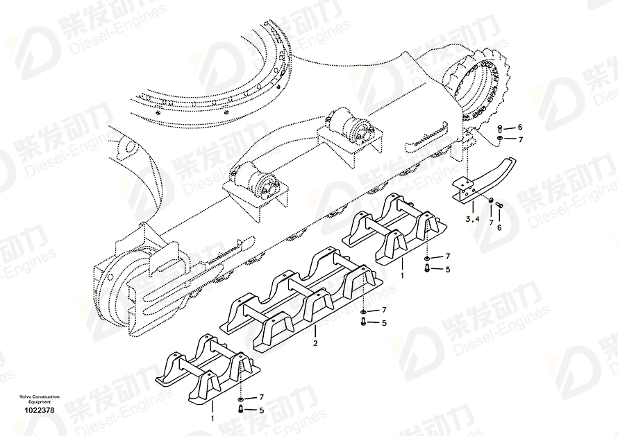 VOLVO Guard 14547331 Drawing