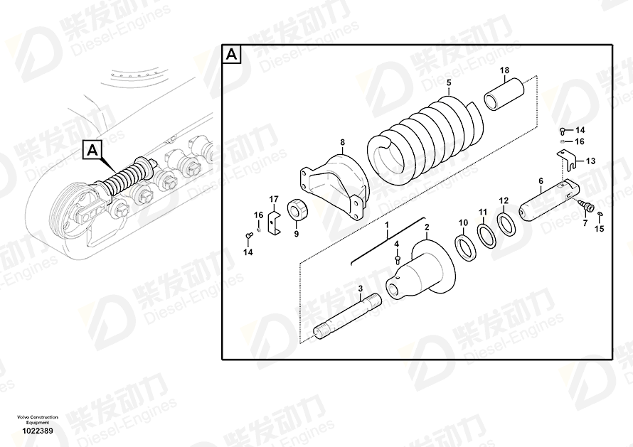 VOLVO Body 14535065 Drawing