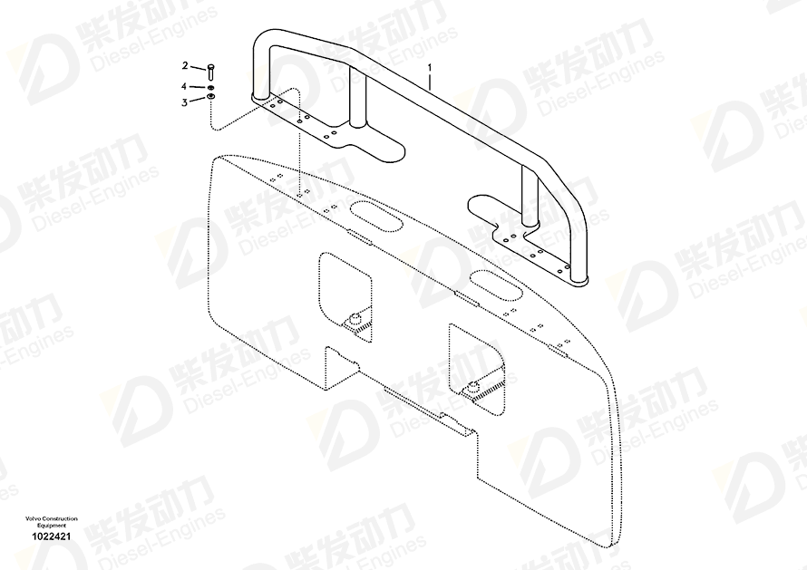 VOLVO Protection 14552316 Drawing VOLVO Protection 14552316 Drawing
