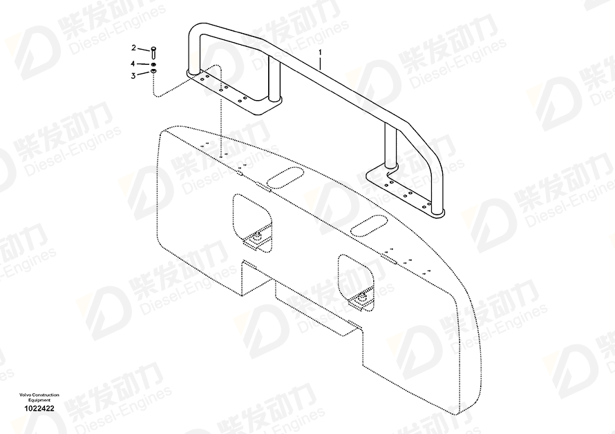 VOLVO Protection 14551898 Drawing VOLVO Protection 14551898 Drawing