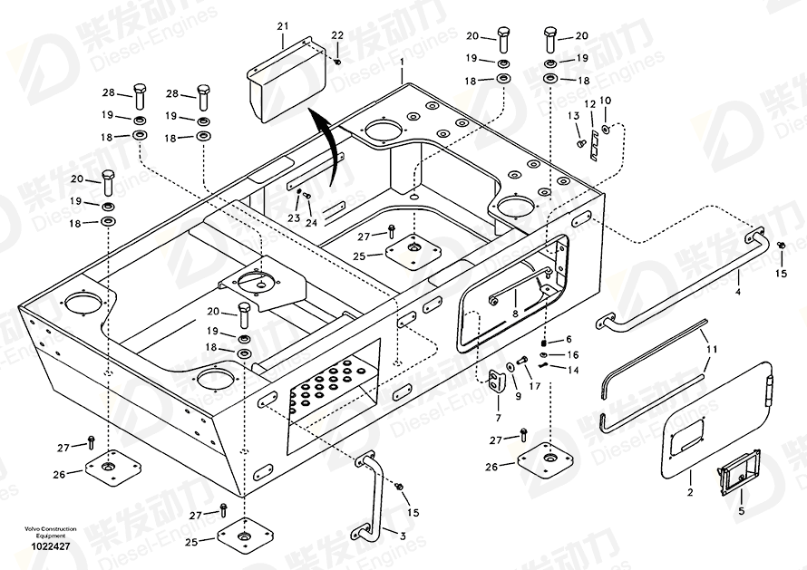 VOLVO Base 14528192 Drawing