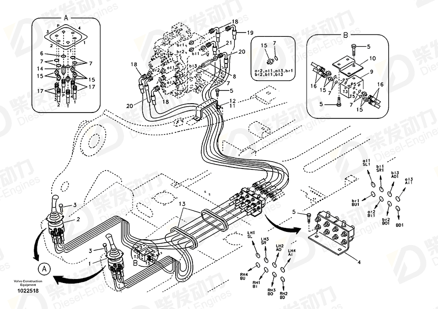 VOLVO Strainer 946943 Drawing