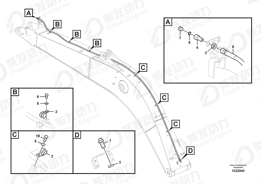 VOLVO Plug SA9415-31031 Drawing VOLVO Plug SA9415-31031 Drawing