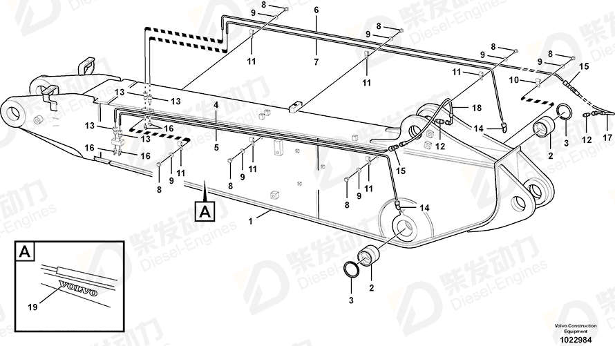 VOLVO INSULATING CLIP SA9316-00801 Drawing