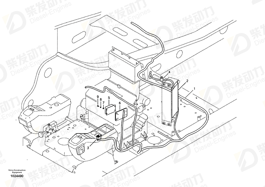 VOLVO Decal 14549817 Drawing