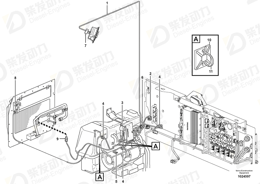 VOLVO Housing 977929 Drawing