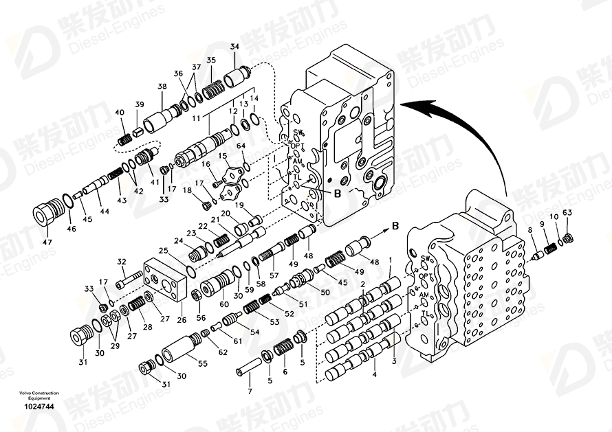 VOLVO Spring SA8230-13170 Drawing