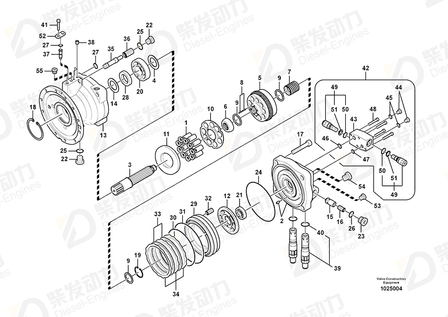 VOLVO Sealing 14563097 Drawing