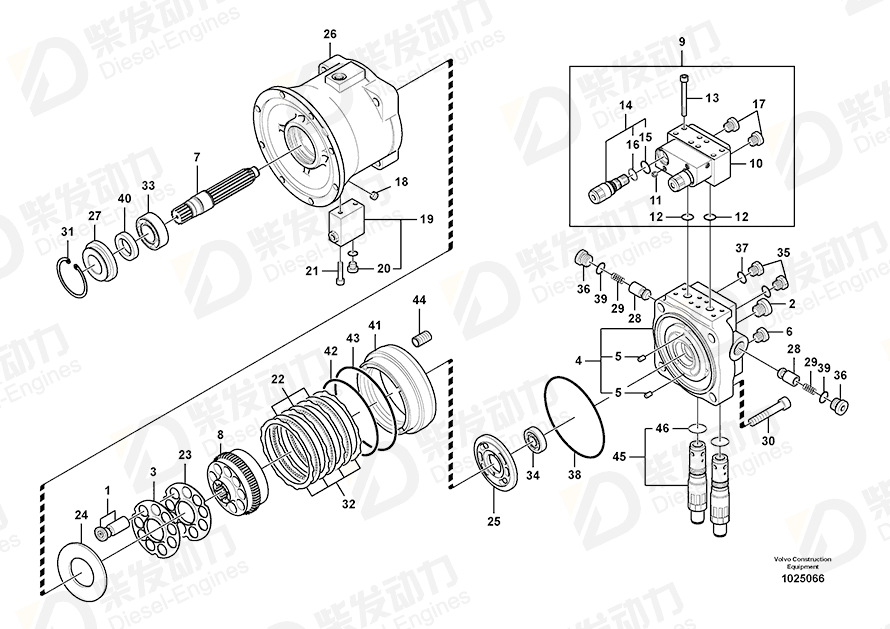 VOLVO Spring Plate 14529771 Drawing