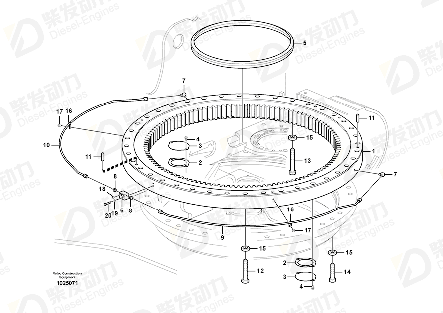 VOLVO Elbow 14555861 Drawing