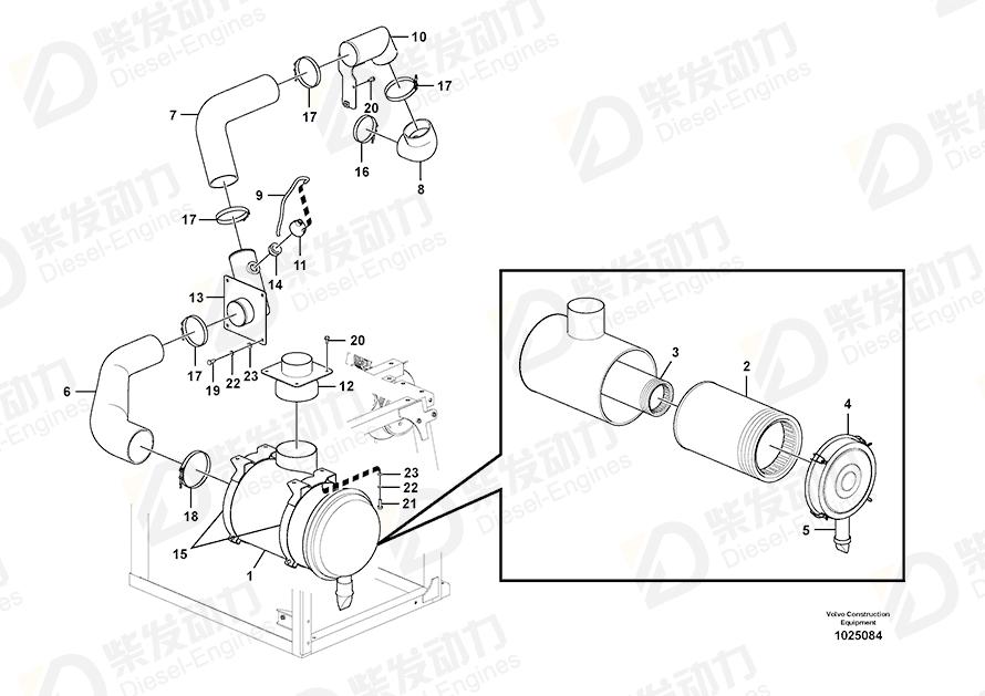 VOLVO Connector 14532123 Drawing