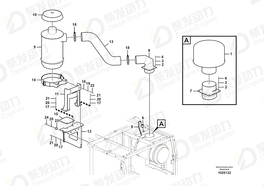 VOLVO Connector 14546416 Drawing