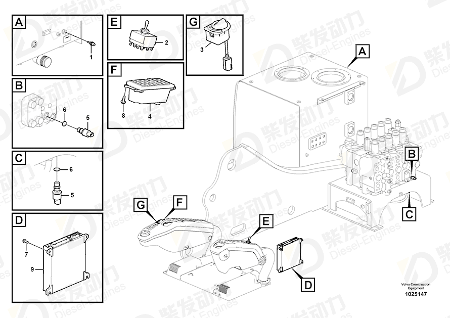 VOLVO ECU 14548126 Drawing