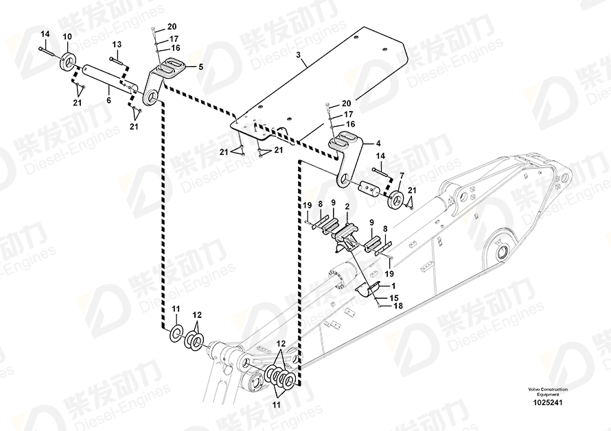 VOLVO Link 14606107 Drawing