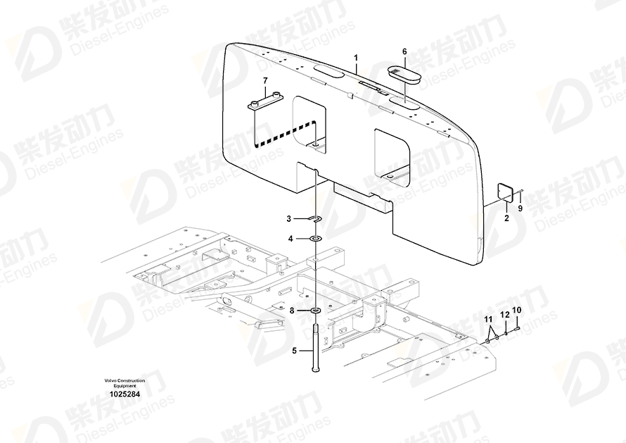 VOLVO Plug 14542820 Drawing