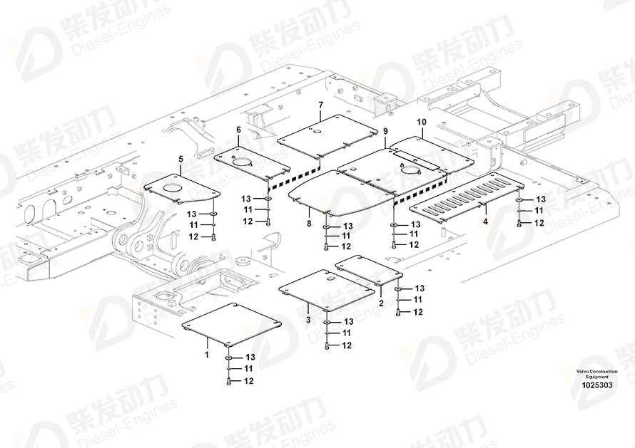 VOLVO Cover 14550117 Drawing