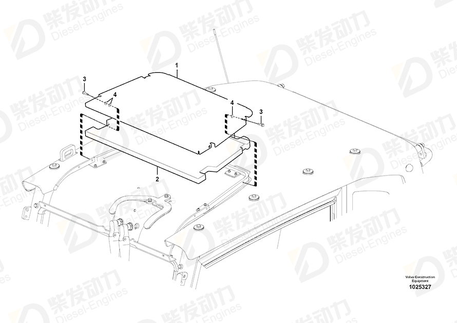 VOLVO Spacer 11205571 Drawing