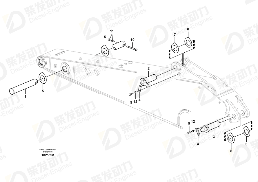 VOLVO Pin 14549389 Drawing