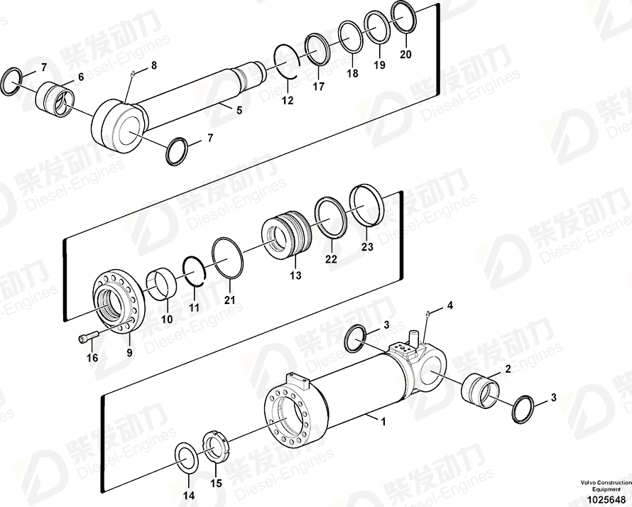 VOLVO SEALING SA1146-08100 Drawing