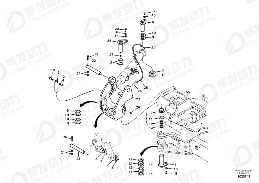 VOLVO Shim 14520901 Drawing