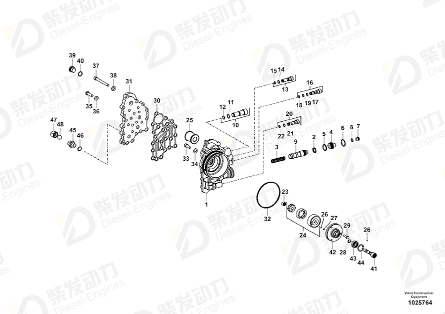 VOLVO O-ring 11991431 Drawing