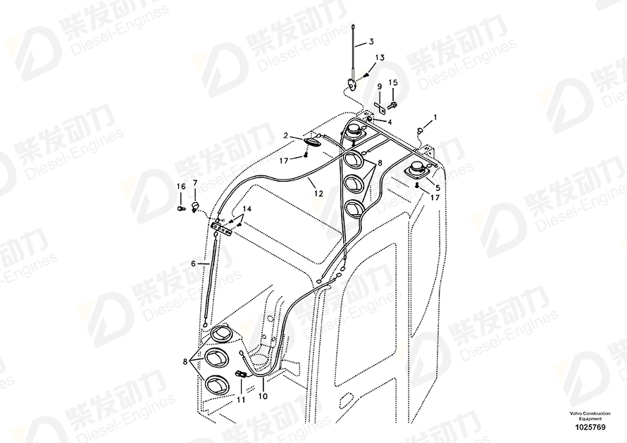 VOLVO Loudspeaker 14529230 Drawing