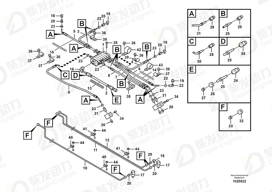 VOLVO Nut 14556672 Drawing